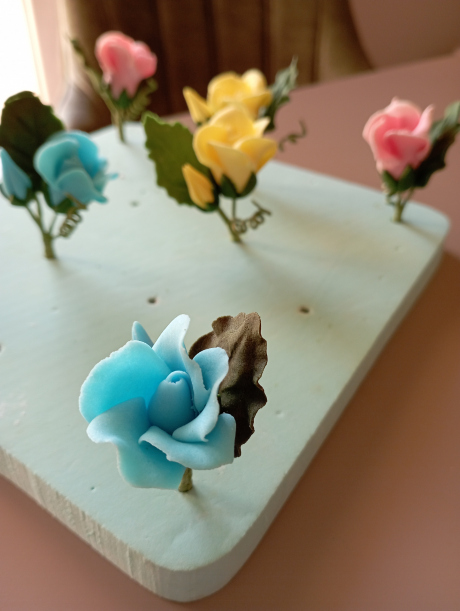 Fleurs en gumpaste 