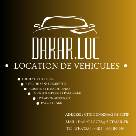 Dakarloc.    Location de voitures 