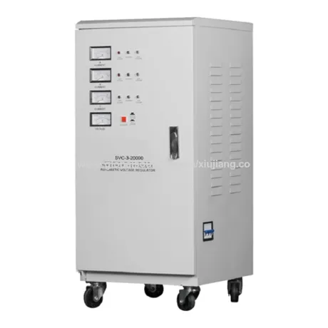 STABILISATEUR TRIPHASÉ AVEC SERVOMOTEUR 60KVA (48KW)