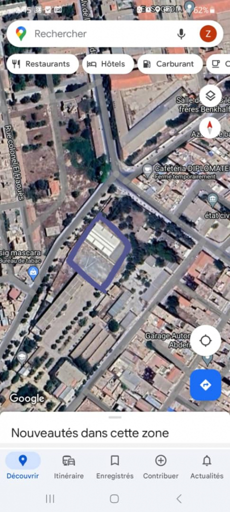 Vente Terrain 6000 m² Mascara Sig