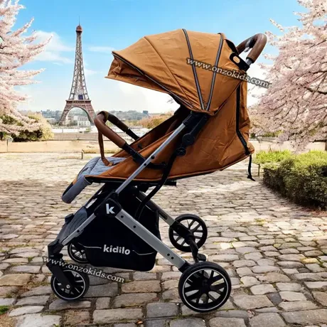 Poussette Kidilo Compacte Valise avec Cache Pier