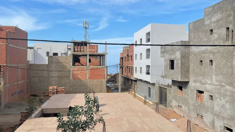 À vendre : Belle carcasse à Kharouba, Hai Salem, Mostaganem - Vue dégagée sur mer