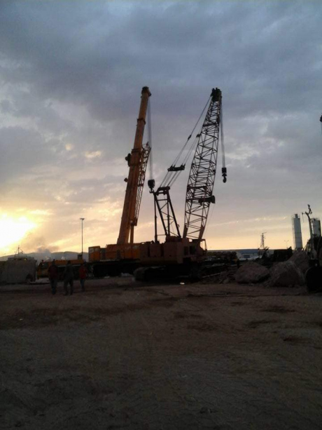 location de grue mobile et sure chenille oran arzew 