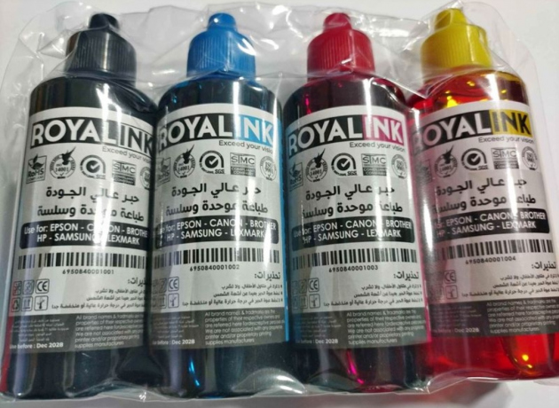 Bouteilles encre Epson 100 ml 4 couleur 