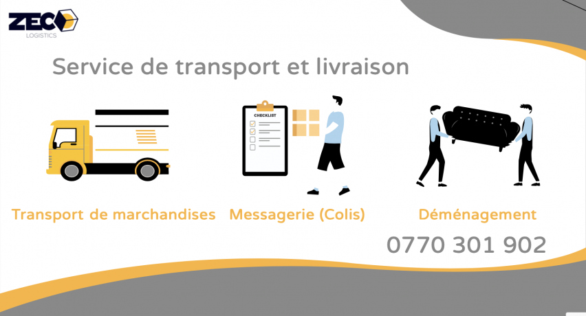 Livraison et transport de marchandises