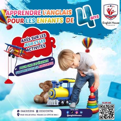 COURS ENGLAIS POUR KIDS