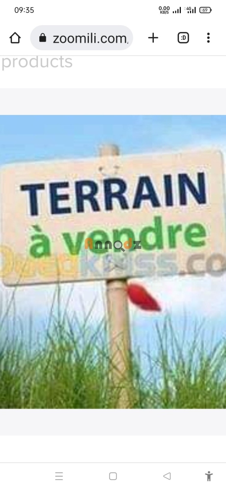 Vente Terrain 1 pièce 170 m² Bejaïa Bejaia